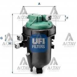 YAKIT FILTRESI (MAZOT) DOBLO 05-10 / LINEA 07= 1.3JTD 75PS KOMPLE OEM (ORİJİNAL EQUİPMENT MANUFACTURER)